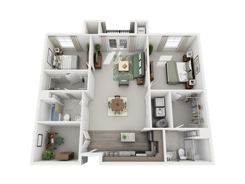 Elevate Brier Creek_The Crown floor plan